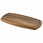 Genware Acacia Wood Serving Board 36 x 18 x 2cm