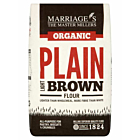 Marriages Organic Plain Light Brown Wholemeal Flour