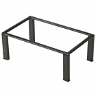 Black GN Buffet Riser GN 1/4 10cm (H)