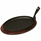 Sizzler Platter & Trivet Sizzler Length 11"