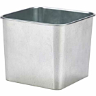 Galvanised Steel Square Tub 8 x 8 x 6cm