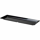 Black Melamine Platter GN 2/4 Size 53X17.5cm