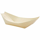 GenWare Disposable Wooden Serving Boats 14cm (100pcs)