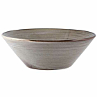 Terra Porcelain Grey Conical Bowl 19.5cm