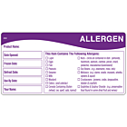 DayMark Removable Allergen & Storage Shelf Life Labels