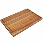 Genware Acacia Wood Serving Board 34 x 22 x 2cm