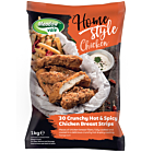 Meadow Vale Frozen Homestyle Hot & Spicy Chicken Strips