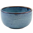 Terra Porcelain Aqua Blue Round Bowl 12.5cm