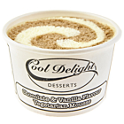 Cooldelight Frozen Chocolate & Vanilla Swirled Mousse