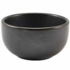 Terra Porcelain Black Round Bowl 11.5cm