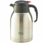 Tea Inscribed St/St Vacuum Jug 2.0L