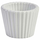 Genware Porcelain Fluted Ramekin 5.8cm/2.25"