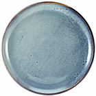 Terra Porcelain Aqua Blue Coupe Plate 27.5cm