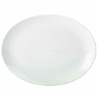 Genware Porcelain Oval Plate 31cm/12.25"