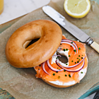 New York Bakery Frozen Original Bagels Sliced