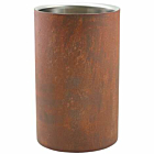 Rust Effect Wine Cooler 12cm Dia x 20cm High