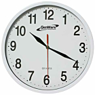 Wall Clock White 24cm Dia