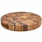 Acacia Wood End Grain Chopping Board 11 x 1.5"