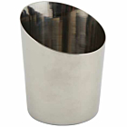 Stainless Steel Angled Cone 9.5 x 11.6cm (Dia x H)