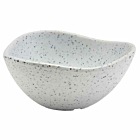 White Granite Melamine Triangular Ramekin 3.5oz