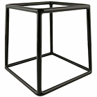 Genware Black Anti-Slip Buffet Riser 18 x 18cm