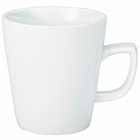 Genware Porcelain Compact Latte Mug 28.4cl/10oz