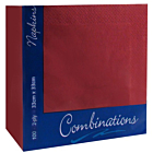 Combinations 2 Ply Burgundy Napkins 33cm