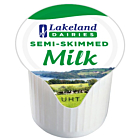 Lakeland Dairies UHT Semi Skimmed Milk Portions