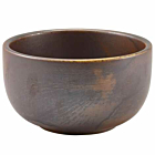 Terra Porcelain Rustic Copper Round Bowl 12.5cm