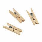 Miniature Wooden Pegs 2.5cm/1"  (1000pcs)