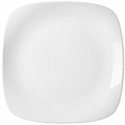 Genware Porcelain Rounded Square Plate 17cm/6.5"