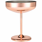 GenWare Copper Plated Cocktail Coupe Glass 30cl/10.5oz