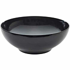 Black Melamine Round Buffet Bowl 35.5cm