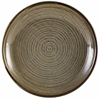 Terra Porcelain Grey Deep Coupe Plate 28cm