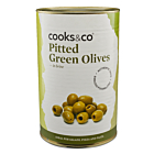 Cooks & Co Pitted Green Olives