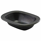 GenWare Black Vintage Steel Pie Dish 16cm