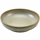 Terra Porcelain Matt Grey Coupe Bowl 23cm