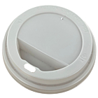 Zeus Packaging White Hot Cup Lids 12/16oz