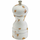 White Wash Salt/Pepper Grinder 13cm