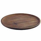 Acacia Wood Serving Plate 26cm