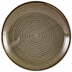 Terra Porcelain Grey Deep Coupe Plate 25cm