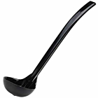 Ladle 9 1/2" 1oz Plain Black