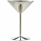 Stainless Steel Martini Glass 24cl/8.5oz