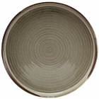 Terra Porcelain Grey Low Presentation Plate 21cm