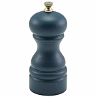 Blue Wooden Salt/Pepper Grinder 13cm