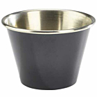 GenWare Black Stainless Steel Ramekin 71ml/2.5oz