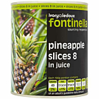 Fontinella Pineapple Slices 8 in Juice