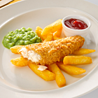 Pier 7 Frozen MSC Medium Battered Haddock Fillets 140-170g