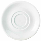 Genware Porcelain Double Well Saucer 15cm/6"