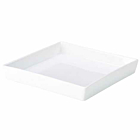 Genware Porcelain Square Dish Holder 17.9cm/7"